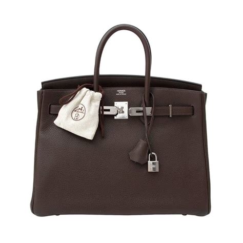 hermes berkin 35 chocolate brown|brown Hermes bags.